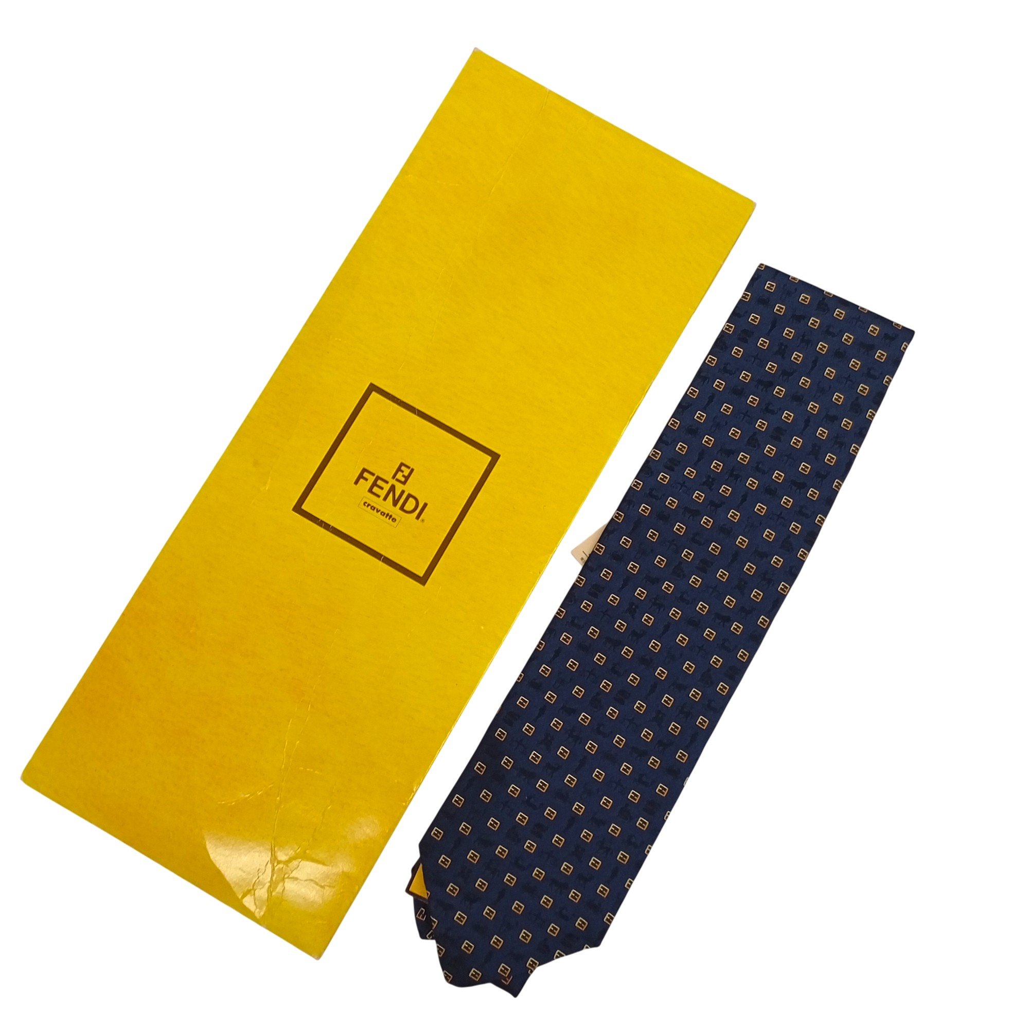楽天市場】FENDI フェンディ ネクタイ FXC160 ALD4 メンズ シルク FF柄