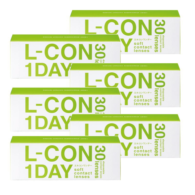 コンタクト 6箱セット エルコンワンデー 30枚 L-con 1day コンタクトレンズ 度あり 30枚入 エルコン ワンデー 1日使い捨て 1箱30枚 シンシア 度あり コンタクト ワンデー 7,192円