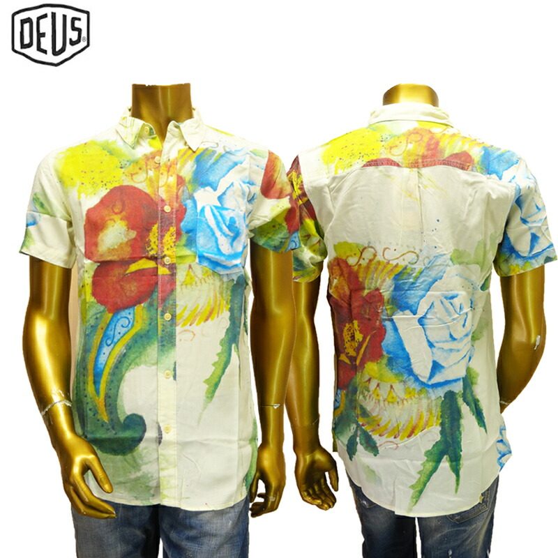 楽天市場】新品 DEUS EX MACHINA アロハシャツ 【サイズ：XS