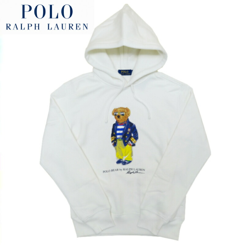 楽天市場】POLO RALPH LAUREN POLO BEAR FLEECE PULLOVER HOODIE