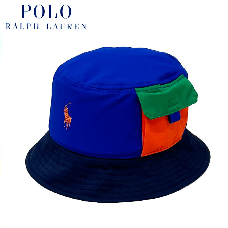 POLO RALPH LAUREN ポロ ラルフローレン Bucket Hat / バケット ハット / Polo Pony バケットハット / M CLASSICS 7/15 / プリント ロゴ / Hat / ハット / Cap / キャップ / 帽子 / メンズ / 710917520001