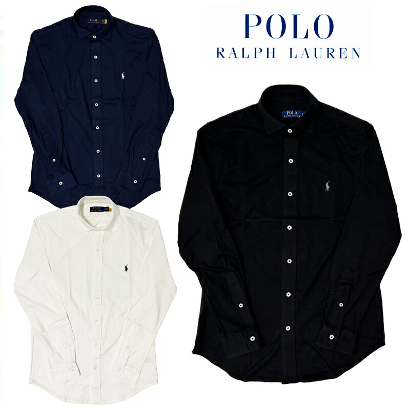POLO RALPH LAUREN (ポロ ラルフローレン)  LONG SLEEVE SHIRT / JERSEY SHIRT / LONG SLEEVE SHIRT / SPORT SHIRT / ロングスリーブシャツ / 子馬 / ロゴタイプ / 刺・墸 / Signature Pony / 書き判 子馬 / M CLASSICS / ティーシャツ / 長袖 / LONG SLEEVE / メンズ