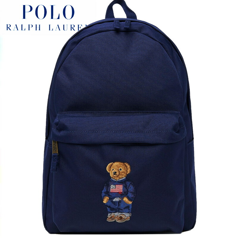 【楽天市場】POLO RALPH LAUREN / 刺繍 / ポロ ラルフローレン バックパック / BACKPACK / ベア 刺繍 / Polo  Bear Canvas Backpack / ポロ ベア キャンバス リュック / 熊 / くま / クマ / RUCKSACK / リュックサック  / MPOLO CO D2 / ポロベア / ユニセックス ...