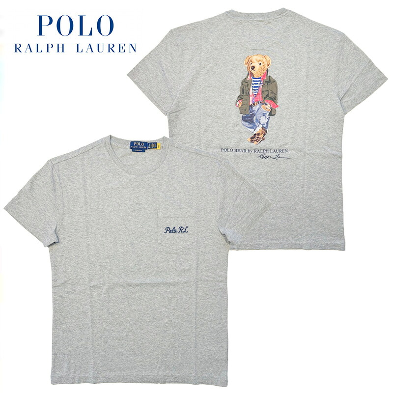 POLO RALPH LAUREN BACK POLO BEAR TEE / スクリプトロゴ / バック ポロベア ジャージー Tシャツ / ポロ ラルフローレン / POLO BEAR T-SHIRT / BEAR TEE / ベア / ポロベア / 熊 / くま / クマ / M CLASSICS / Tシャツ / 半袖 / SHORT SLEEVE / メンズ / 710951623002
