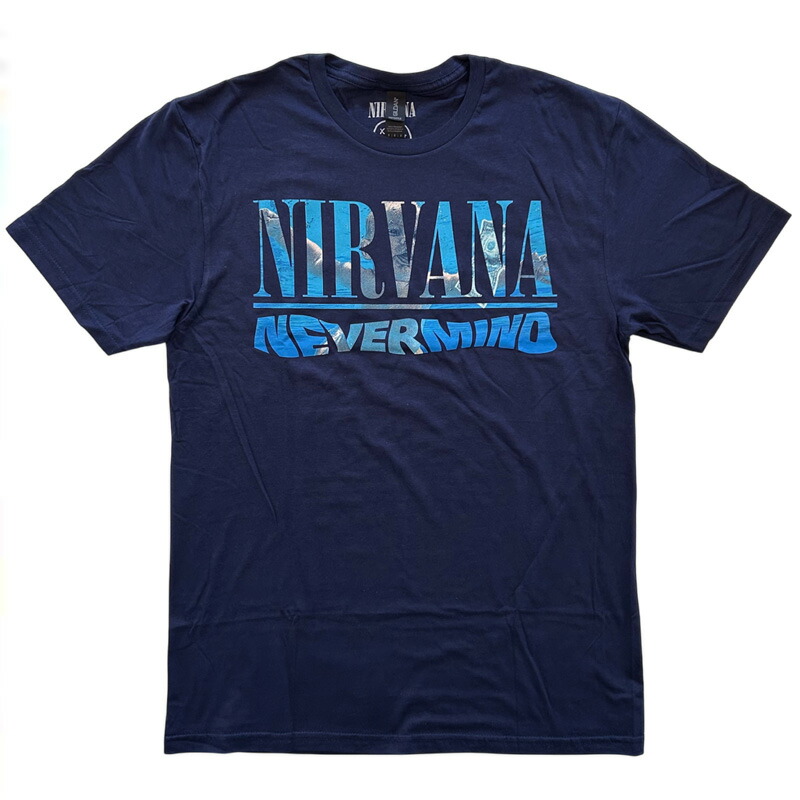 NIRVANA オフィシャル NEVER MIND フォト Tシャツ L GOOD ROCK SPEED tシャツ 「別注」NIRVANA NEVERMIND フォト