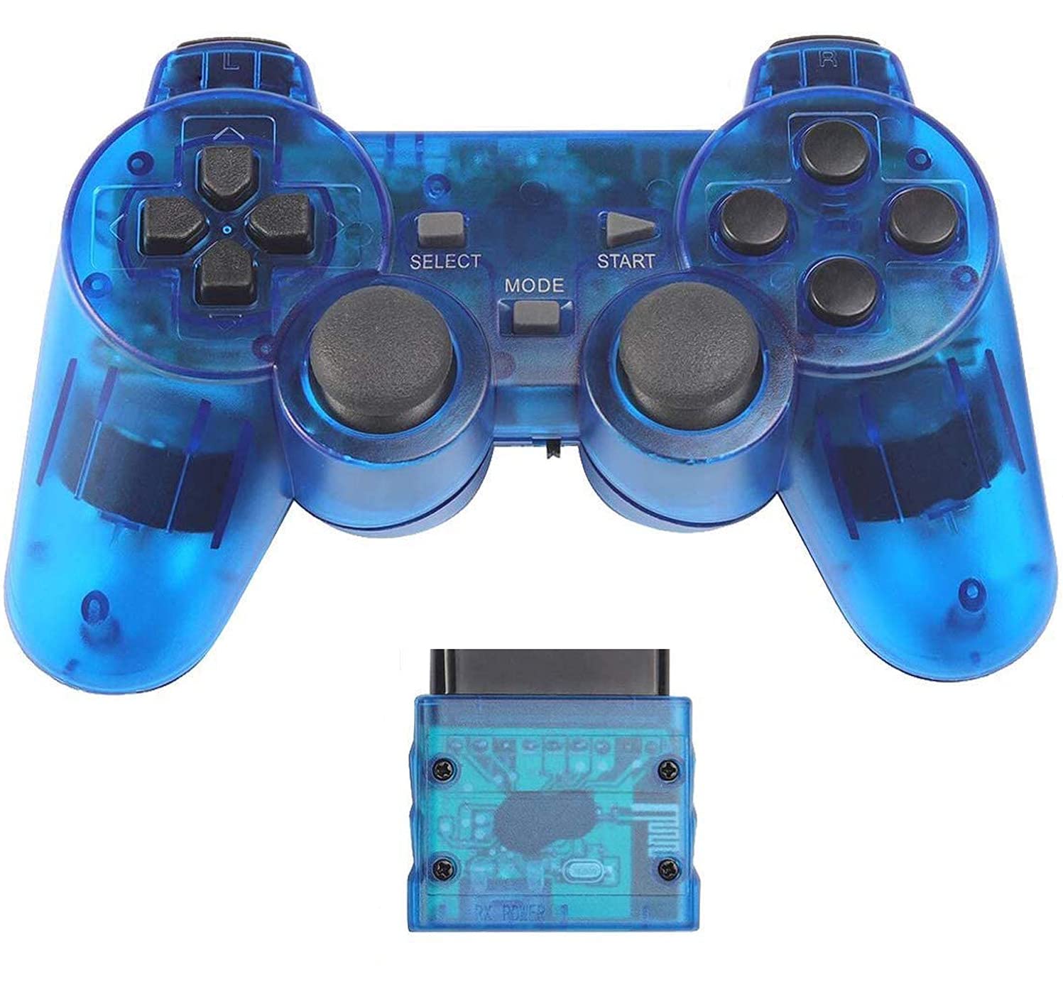 楽天市場】Fancyan PS2 用 ワイヤレスコントローラー DUAL