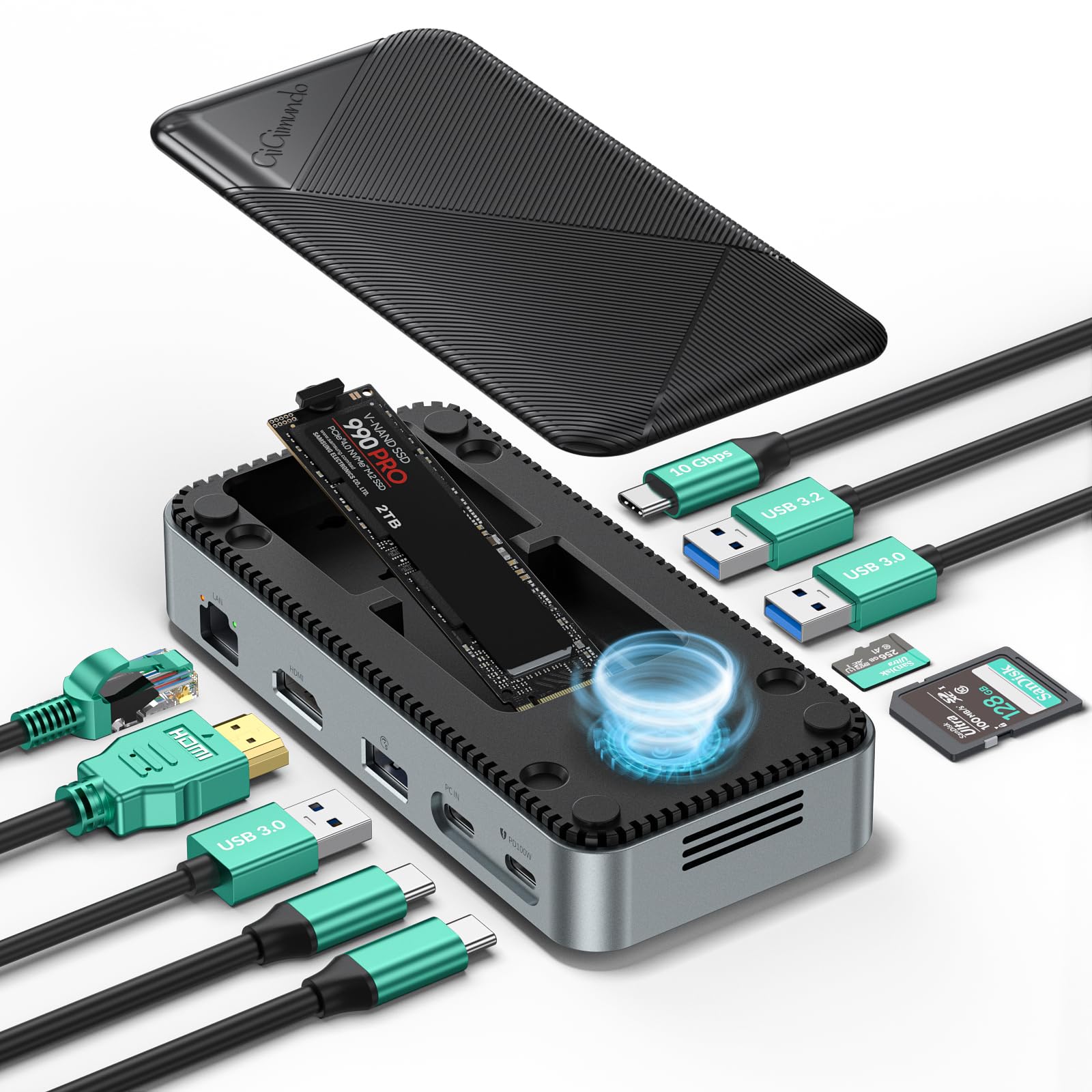 TEAM TM8PF6002T 2048GB NVMe SSD 外付けケース付属 Amazon | 玄人志向 M.2 NVMe SSD ケース USB3.2 Gen2 接続 NVMe