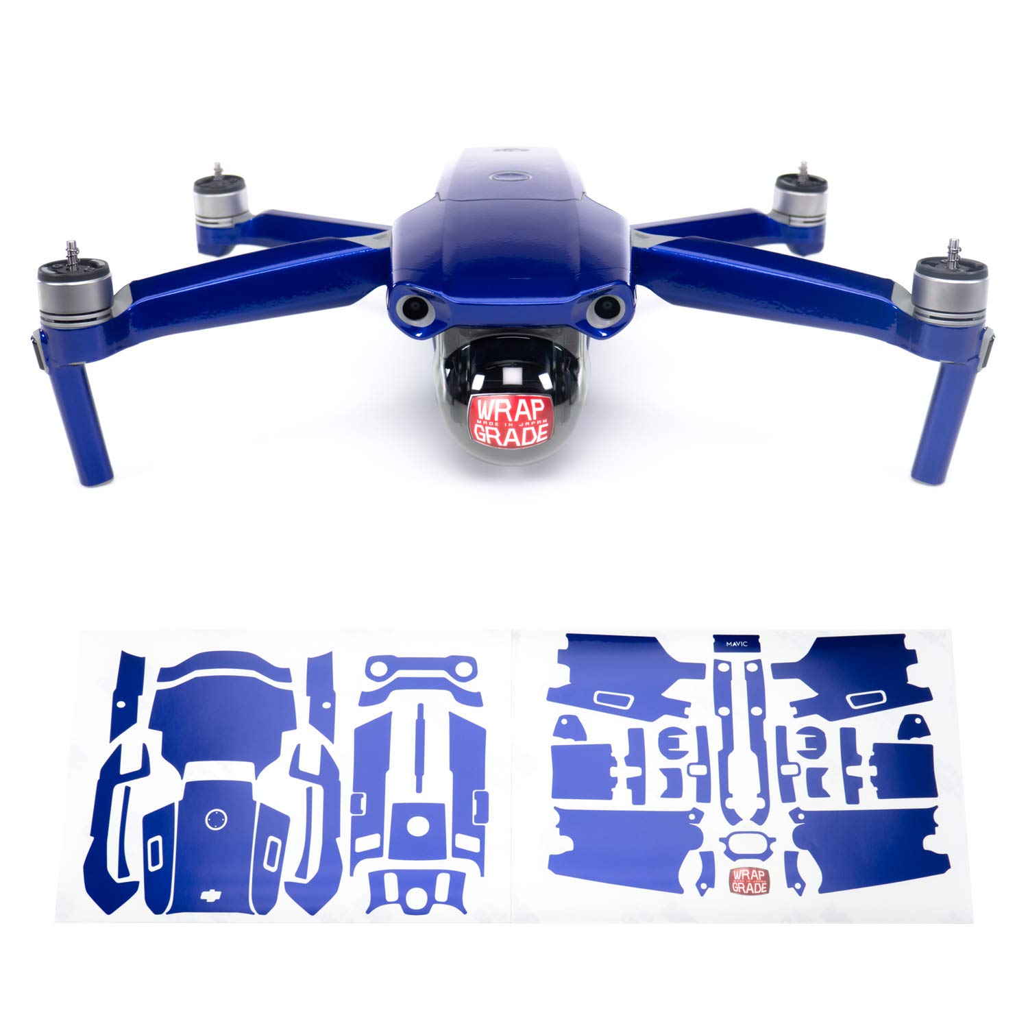 WRAPGRADE for DJI Mavic Air 2 スキンシール (ストラトスフェアブルー)