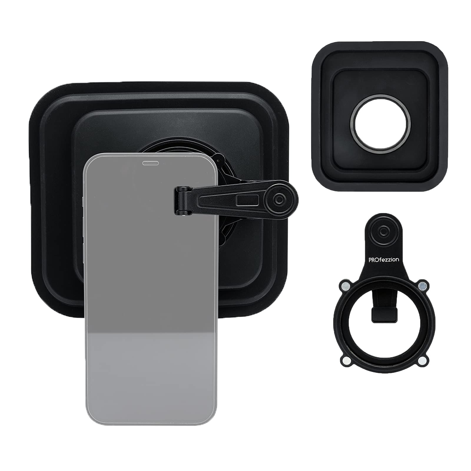 楽天市場】PROfezzion 磁気 スマホフード シリコン製 スマホ用 レンズ