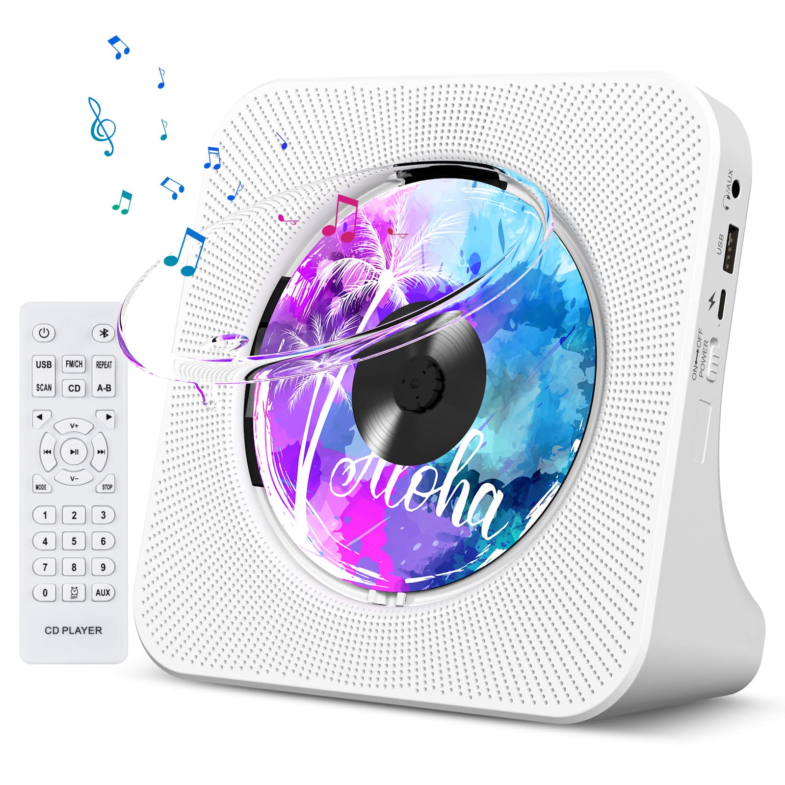 楽天市場】CDプレーヤー 40W コンパクトコンポーネントシステム