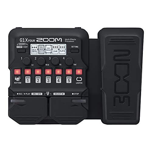 ギターエフェクター zoom g2x four G2FOUR & G2X FOUR Effects & Amp Emulator | ZOOM