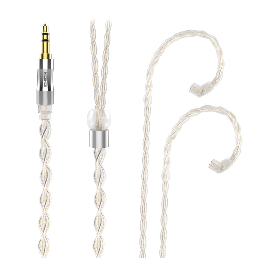 楽天市場】NICEHCK DualGod イヤホンリケーブル 古河銅銀メッキと