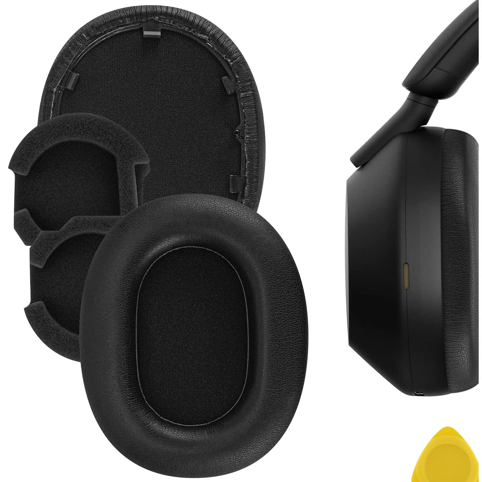 オッコツさま専用✨美品✨WF-1000XM5 楽天市場】SONY 純正 WH-1000XM5 部品 イヤーパッド ブラック