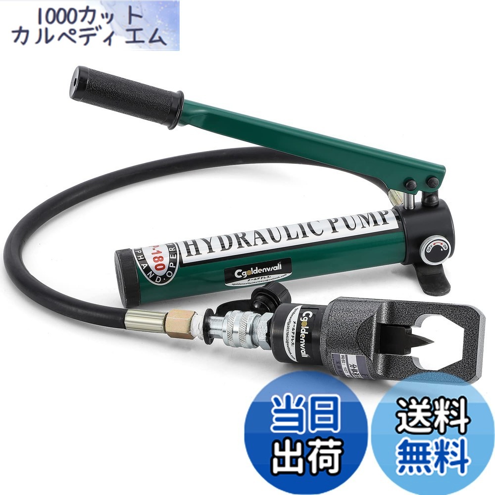 【送料無料】CGOLDENWALL ナットブレーカー 油圧式 適応ナットサイズ8~24mm 気楽に錆びたナットを割れる (ポンプあり)
