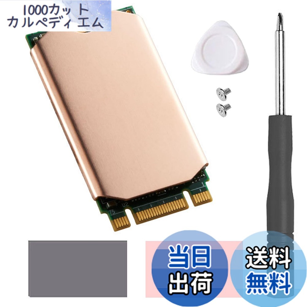 楽天市場】M.2 2242 NVME SSD用 ヒートシンク 銅製 熱パッド付き