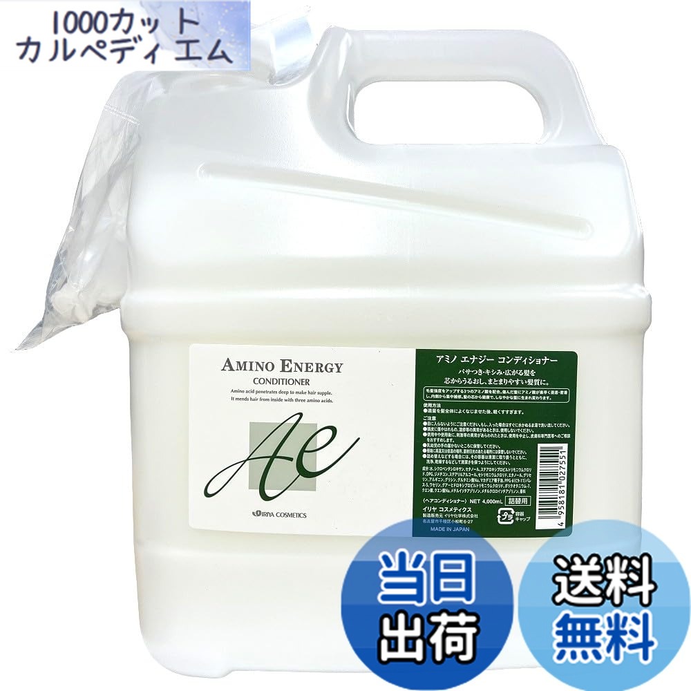 【送料無料】PAM イリヤコスメティクス アミノエナジーコンディショナー 4000ml
