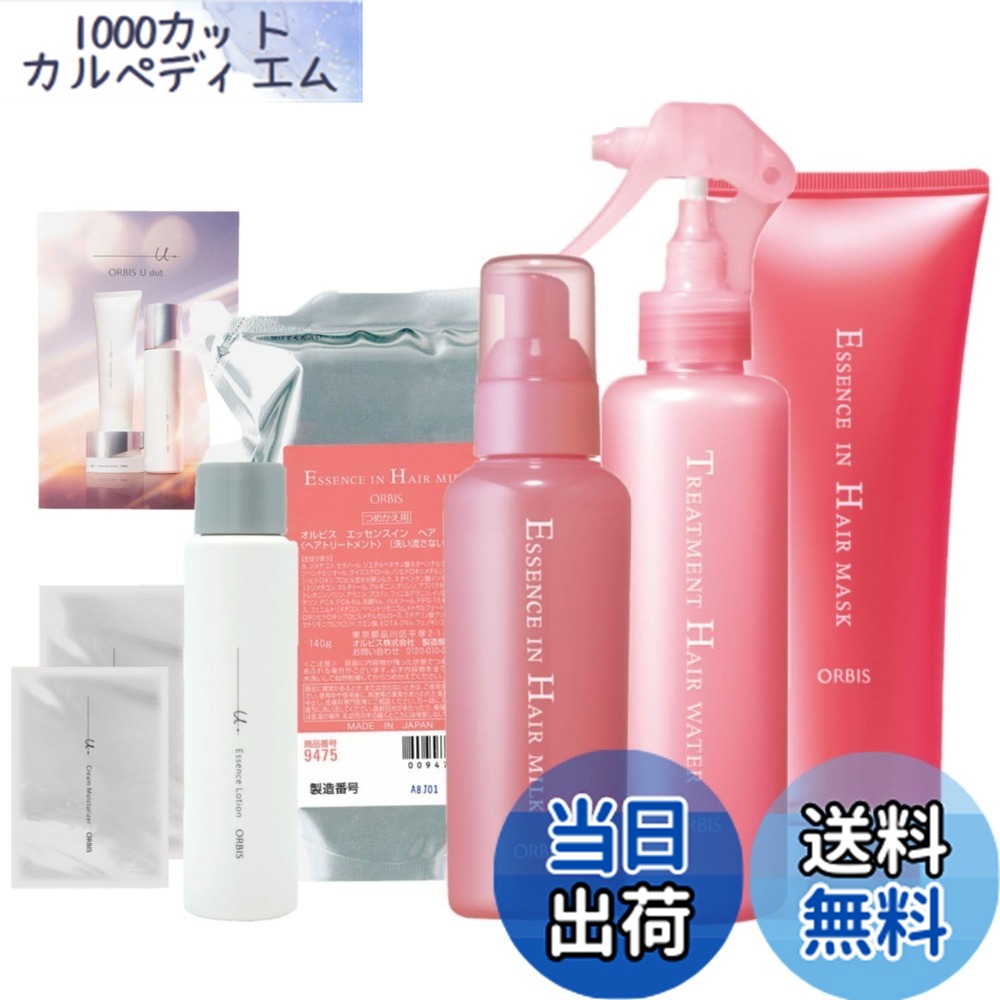 【送料無料】オルビス ORBIS エッセンスイン ヘアミルク 洗い流さないトリートメント 色：オフホワイト