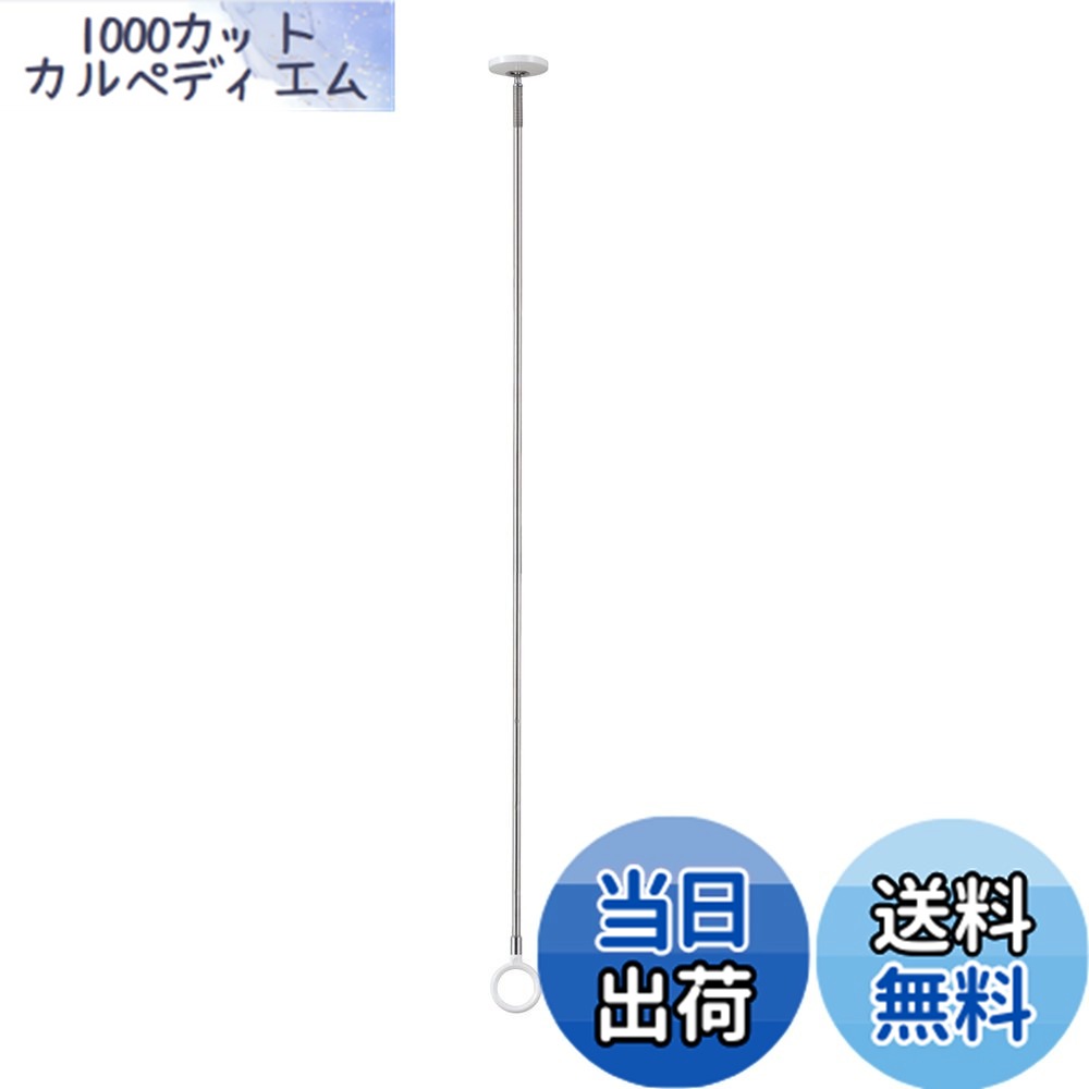 【貨物輸送無料】三角江技研 室内用物干し ホスクリーン SPCLL-W 白いこと 1本 色：ビニール荷拵え、大きさ：LL