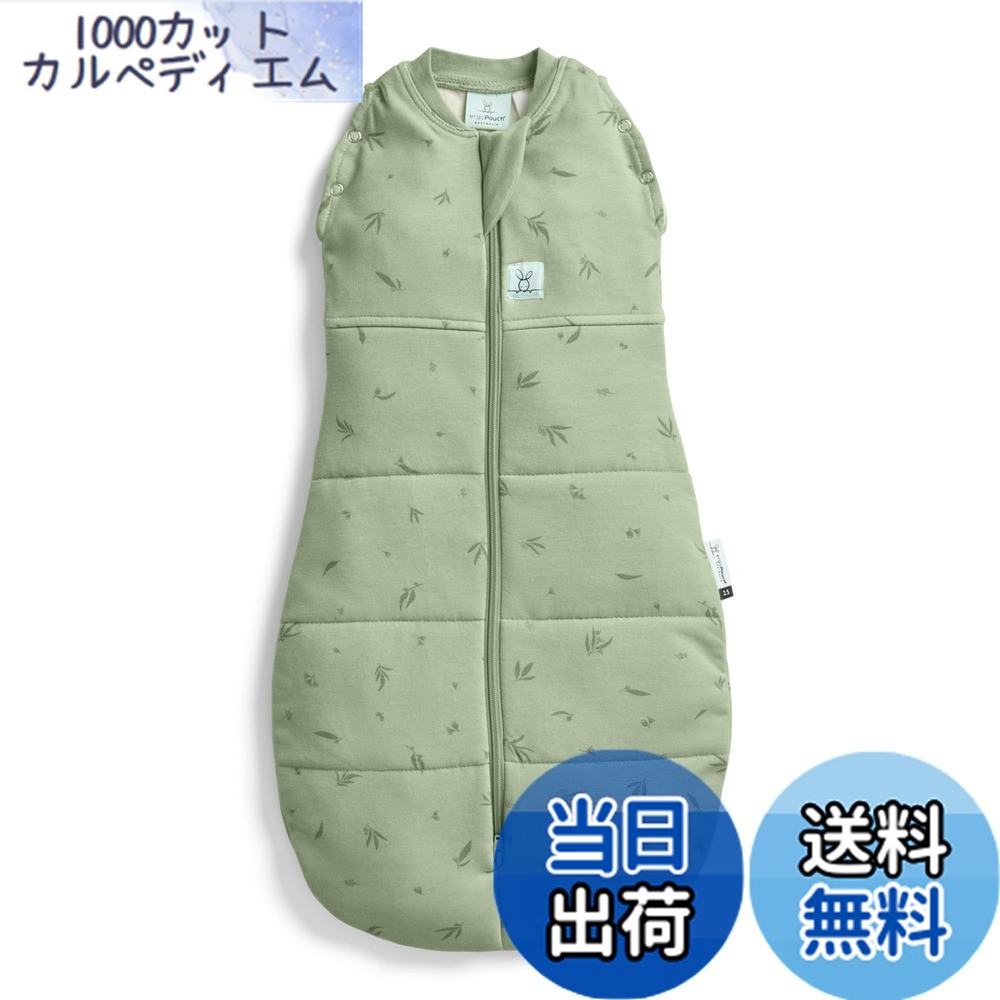 【送料無料】[ergoPouch] エルゴポーチ コクーンスワドル Cocoon Swaddle Bag 【正規品】 おくるみ 2.5TOG 3-6M ウィロー｜1000カットカルペディエム