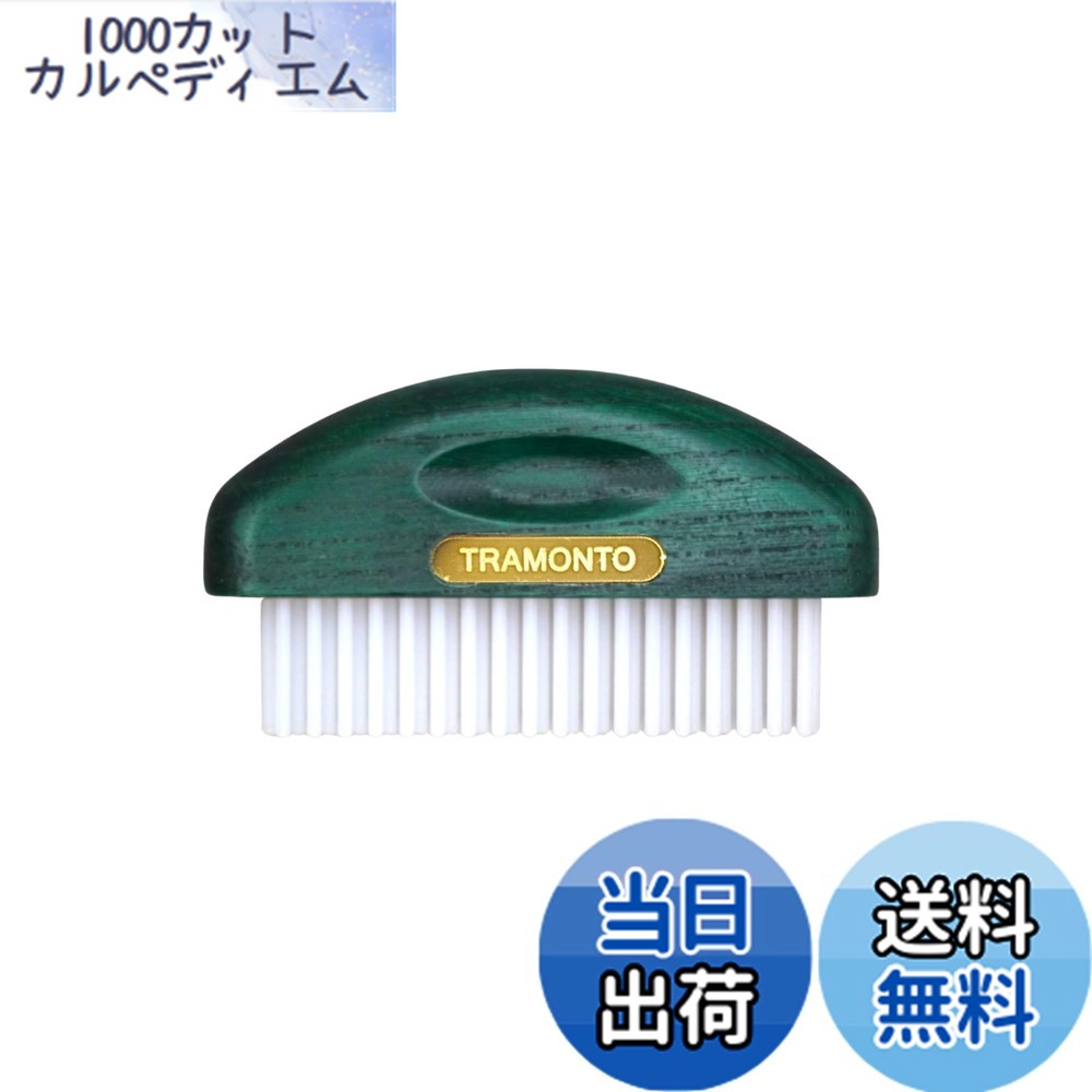 【貨物輸送無料】新型 トラモント くし コーム パウダーコンパクト 日本製 静電気押さえ付ける 髪 行きちがい 楽にする 持ちはこぶ 助けになる 合切袋付き添い人 差し上げ物 TRAMONTO 色：3.Green、大きさ：一大きさ