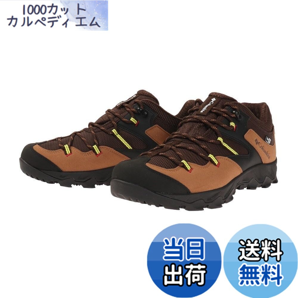 【貨物輸送無料】[Columbia] メンズ セイ赤ちょうちん ファイブ ファースト アウト素っ気ない SABER V LO OUTDRY 010 black bold orange 色：ベージュ、大きさ：25.0 珊