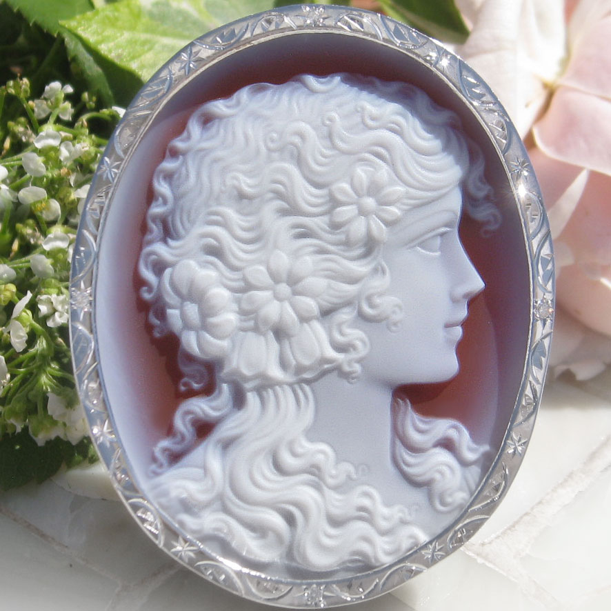 楽天市場】Gerhard Schmidt(ゲルハルド・シュミット)作 ストーンカメオ