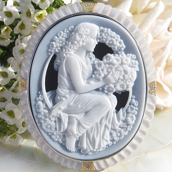 楽天市場】Gerhard Schmidt(ゲルハルド・シュミット)作 ストーンカメオ