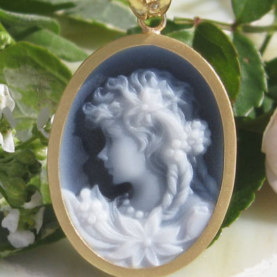 楽天市場】Hans-Peter Muller作 ストーンカメオ 最高級ブラックメノウ