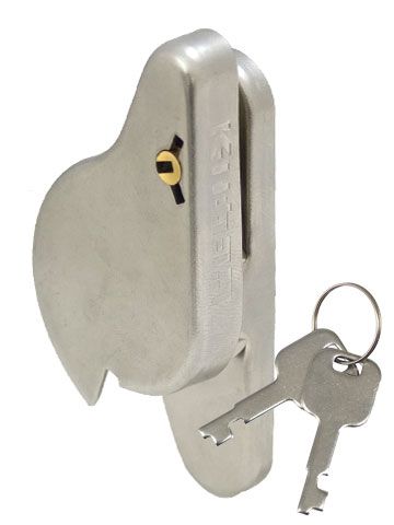 楽天市場】不二サッシ クレセント 錠 鍵付き CR0472 CR0472N0 右