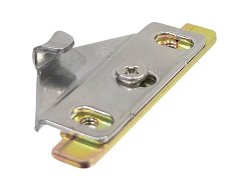 楽天市場 メール便選択可 三協アルミ 修理交換用 部品クレセント受け 7h257k B03745 メーカー取り寄せ品 網戸サッシ部品窓の専門店