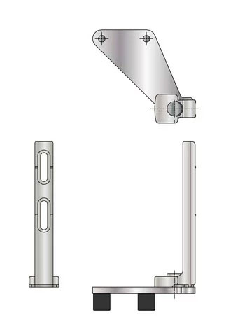 戸先側召し使いスターター御引き回し 引違い窓用 不二サッシ 大建築用 HB2080NL/R 【製造業者取り寄せ品】