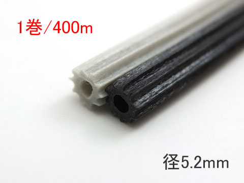 網戸ビート 外径φ5.2mm 【400m巻】 網戸張替 網戸のネット 押さえゴム 交換用 網戸ビート 5.2mm 【400m巻】 【メーカー取り寄せ品】