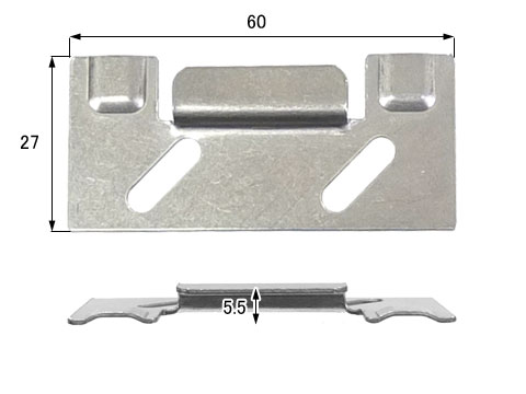 楽天市場 メール便選択可 網戸外れ止め 不二サッシ用 Fr1232 網戸サッシ部品窓の専門店