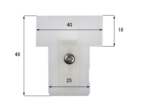 楽天市場 網戸外れ止め Wp3281no 不二サッシ ホワイト メーカー取り寄せ品 網戸サッシ部品窓の専門店