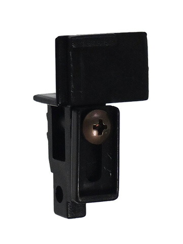 楽天市場 網戸外れ止め スレ止め兼外れ止め 不二サッシ Wp5060 Y0 X0 ブラック メーカー取り寄せ品 網戸サッシ部品窓の専門店