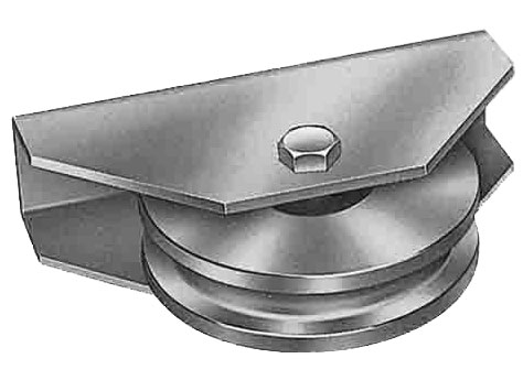 シブタニ SYS 重量用戸車(V型) ST-160-7【メーカー取り寄せ品】
