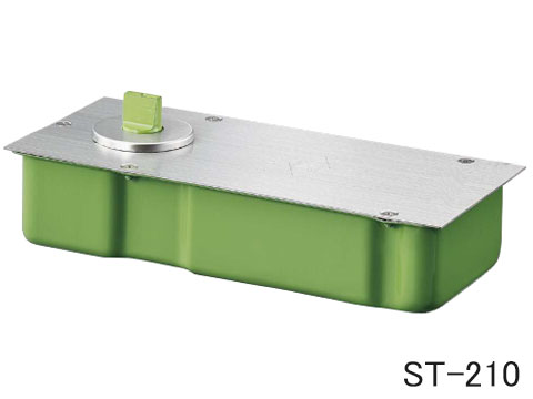フロアヒンジ 「ST-210」 ストップ付 中心吊り 自由開き 大鳥機工（DIA） 【メーカー取り寄せ品】