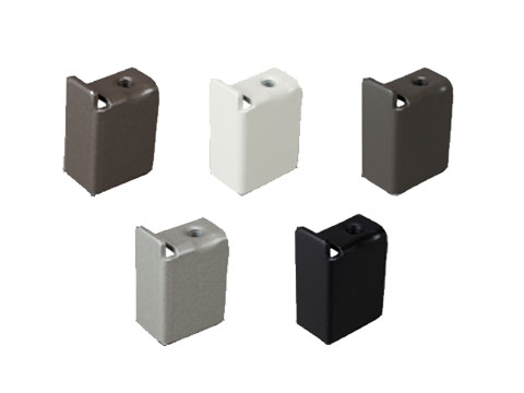 楽天市場 メール便選択可 無目網戸ストッパー リクシル Faa 484 L R 風除室 トステム メーカー取り寄せ品 網戸サッシ部品窓の専門店