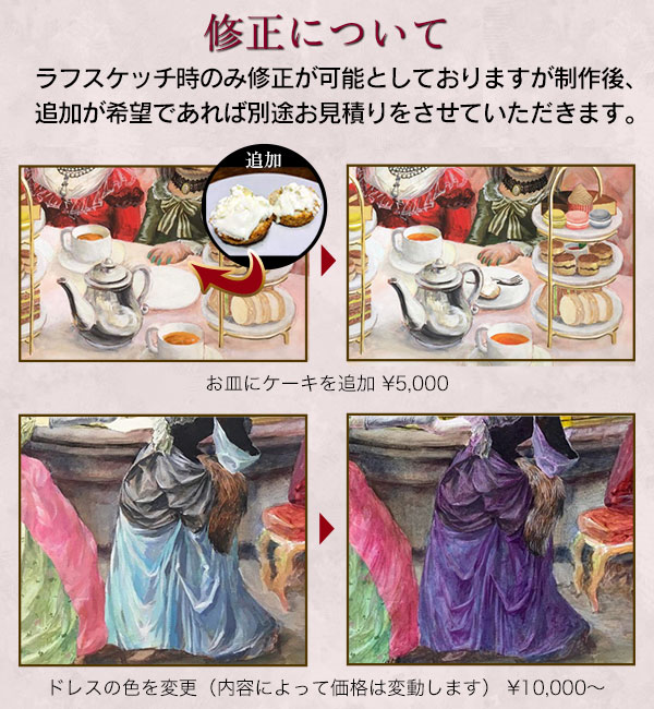 ペット肖像画制作サービスF12号犬猫用品l-10-12#l-10-12l-10