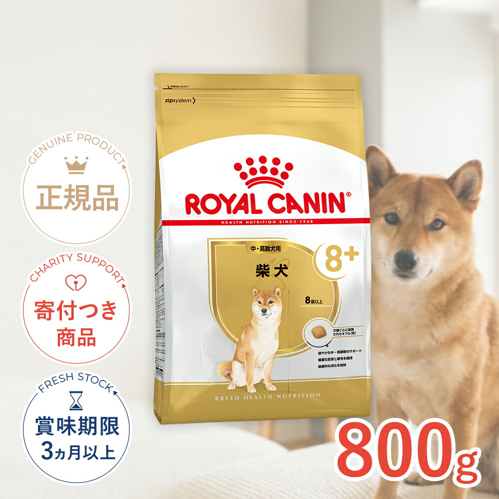 souma　 CANIN 柴犬 8+ ドライフード 3kg 楽天市場】【LINE追加で500円OFF！】ロイヤルカナン 柴犬 成犬用 3kg