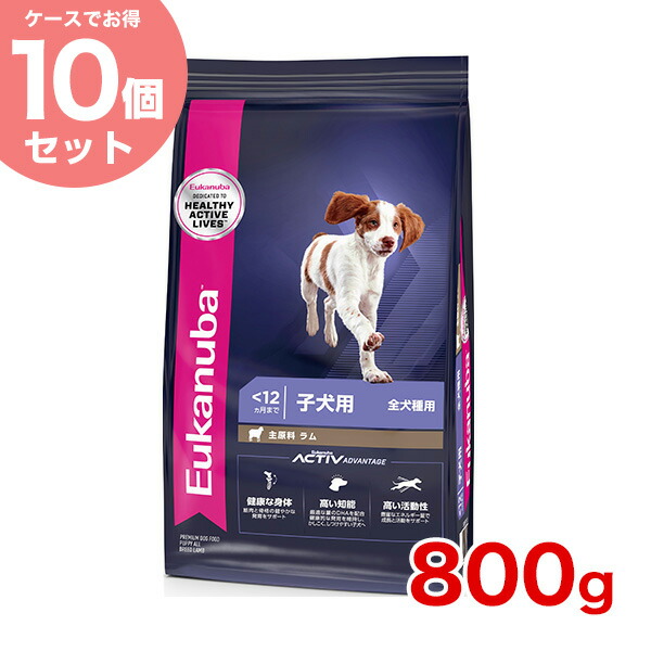 超人気 楽天市場 ユーカヌバ Eukanuba お得な10個セット パピー ラム ライス 800g ドッグフード ドライ 子犬用 犬 食物アレルギー対応 W 1685 00 00 モコペット 新しいコレクション Lexusoman Com