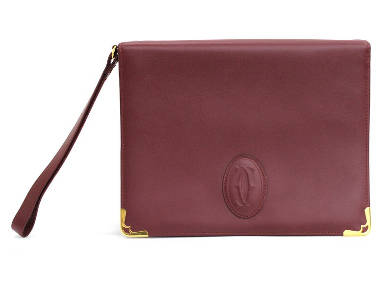 楽天市場】【バッグ】 Cartier カルティエ マストライン クラッチ