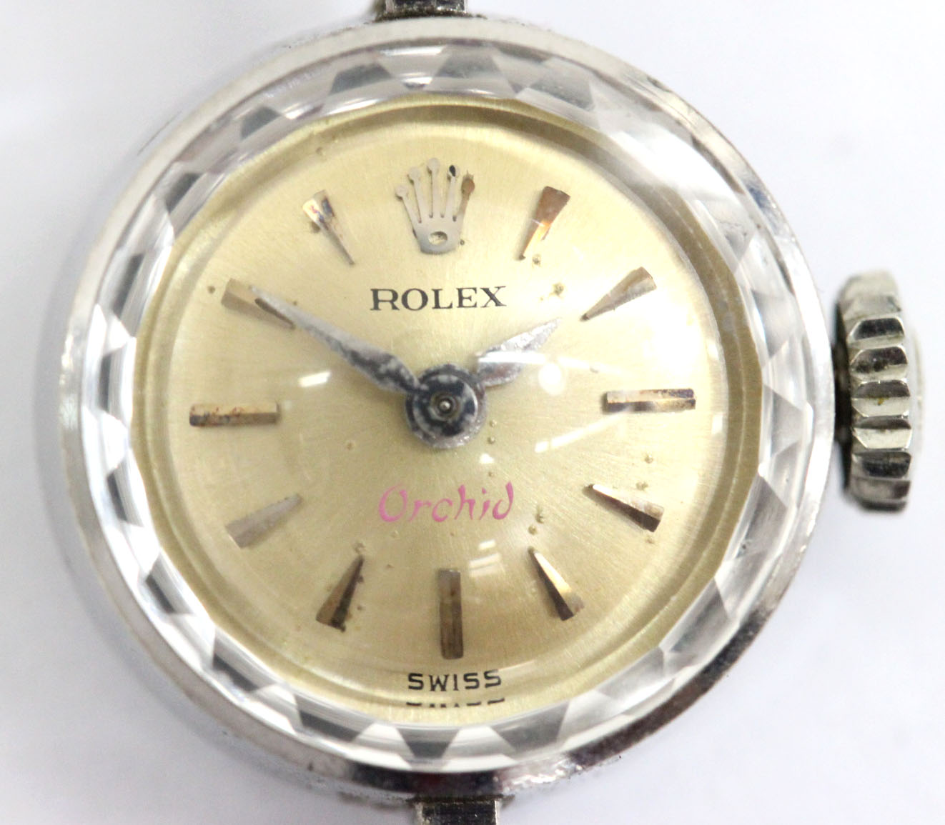 楽天市場】☆訳あり【ROLEX】ロレックス オーキッド K18WG Cal.1400