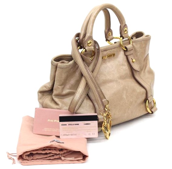 楽天市場】【miumiu】ミュウミュウ レザー 2WAY ショルダーバッグ