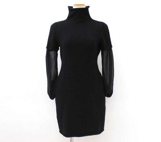 楽天市場】【フォクシー】Foxey ノースリーブ ニットワンピース 34012