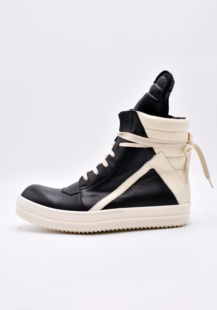 大きな取引 スニーカー Rick Eu42 26 0cm 中古 ブーツ ハイカット スニーカー Ru21s64 21ss Black Milk Sneakers Geobasket Lpo Owens リックオウエンス Www Ethiopianreporter Com