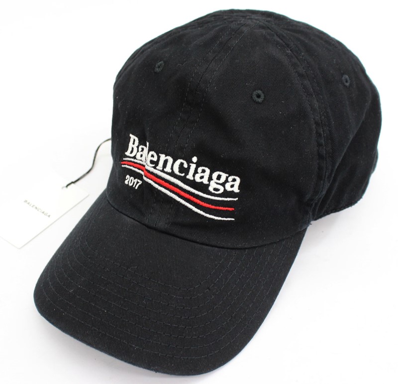 【楽天市場】【展示品】【BALENCIAGA】バレンシアガ クラシック ベースボール 2017 SS ロゴ 刺繍 キャップ 帽子 ハット