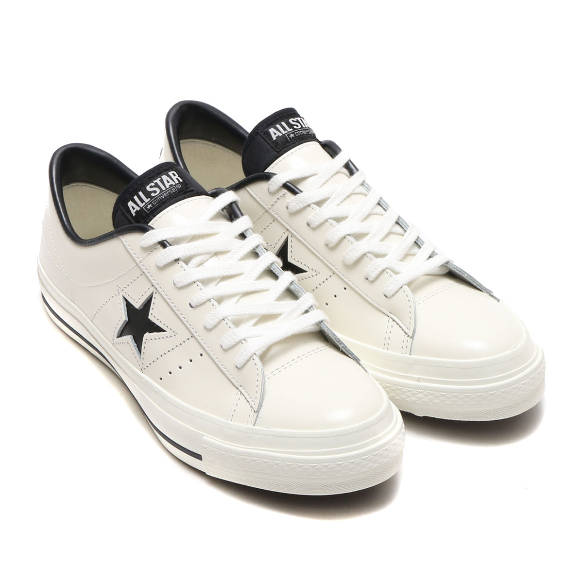 converse one star leather shoes
