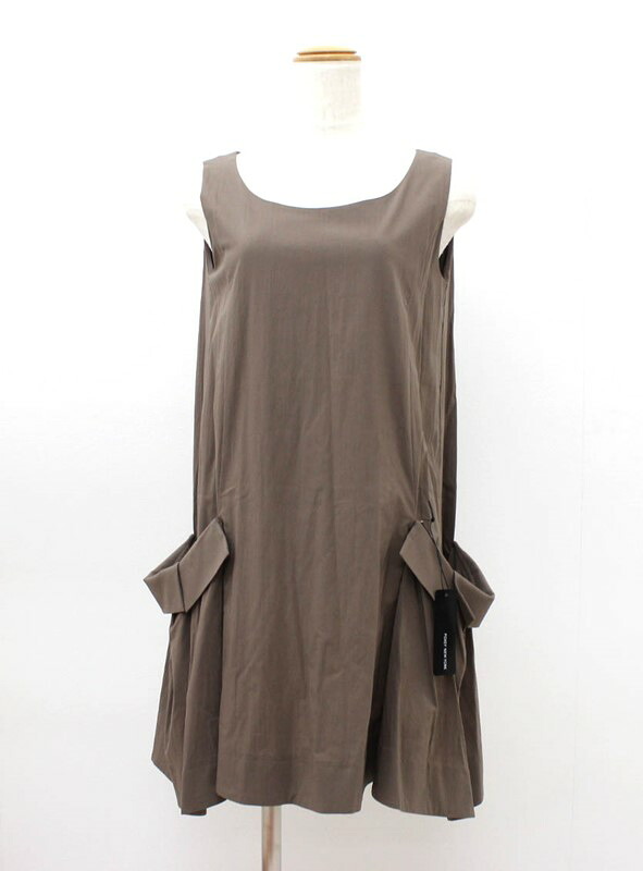 【未使用】【FOXEY NEWYORK】フォクシー ニューヨークワンピース モンマントル 31917ーNAOFX211C モカブラウン 2013年モデル 38(M)【中古】｜10carat