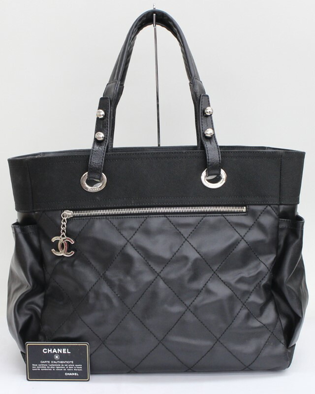 CHANEL ● 極上美品 バッグ パリビアリッツ シャネル ブラック 黒 楽天市場】【バッグ】CHANEL シャネル パリビアリッツ トートGM